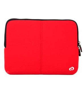 Red Deluxe Slim Sleeve Case for 11.6” Asus Eee PC 1225B 1225C U24E