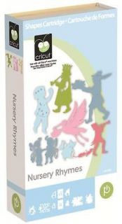 Newly listed NURSERY RHYMES Cricut Cartridge (Silhouette Images, Fonts