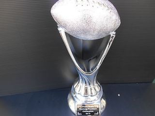 BRILLIANT 20 Bright Silver Fantasy Football Trophy Award
