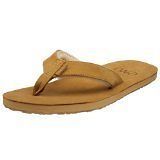 NEW MENS EMU AUSTRALIA PETERBOROUGH TAN FLIP FLOP SHOES