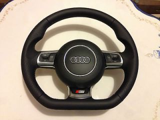 Audi RS6 /S6/RS3/TTRS/RS4/RS5 Perf. Leather Steering Wheel with Airbag