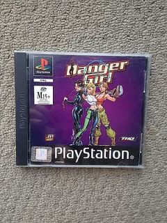 DANGER GIRL MINT ACTION PAL  Playstation 1 One Game PS1 PS2 PS3