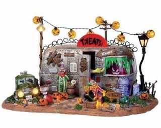 Lemax Spooky Town Killer Clown Mobile Home with Adaptor # 14323