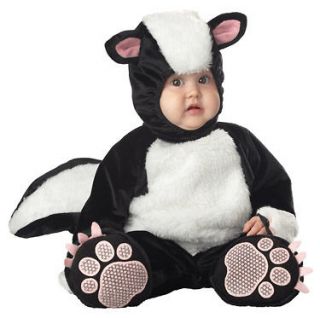 Baby Skunk Outfit Plush Infant Animal Halloween Costume