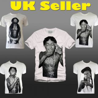 Lil Wayne▲Cash Money▲Tattoo▲C arter Rap Hip Hop Weezy T shirt UK
