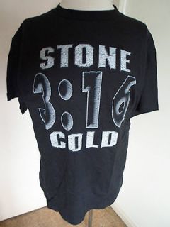 Vintage 1998 WWF Stone Cold Steve Austin 316 T Shirt 2 Sided NEW W