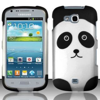 For Samsung Galaxy Axiom R830 Hard Snap On Phone Case Cover Panda Bear