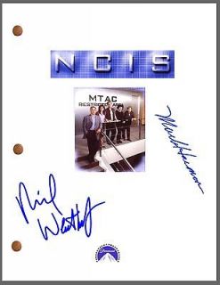 NCIS Signed PILOT TV Script by 2 *Mark Harmon & Michael Weatherly