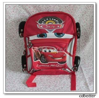 Kids Boys Disney Pixar Cars Shape School Bags Backpack Rucksack
