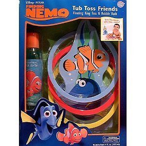 Finding Nemo Tub Toss Friends Childrens Tub Toy And Bubble Bath