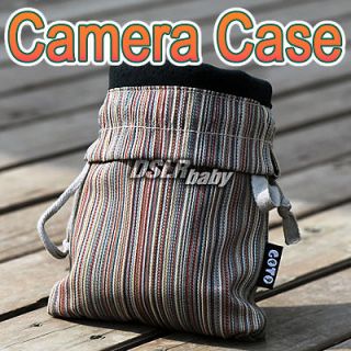 Padded Hoppocket Cloth Camera Carrying Bag Case Pouch for Sony NEX F3