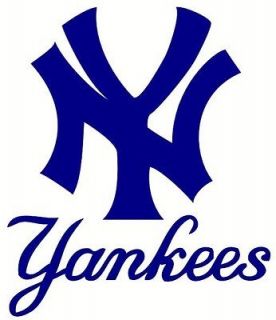 Yankees Cornhole Decals LARGE 15x11.5 Bean Bag Toss Baggo Stickers