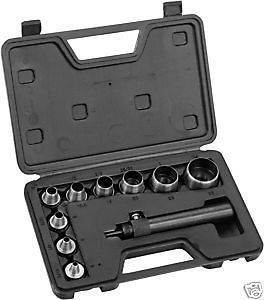 STEEL HOLE PUNCH TOOL SET KIT FOR GASKET LEATHER DIE CUTTING CUTTER