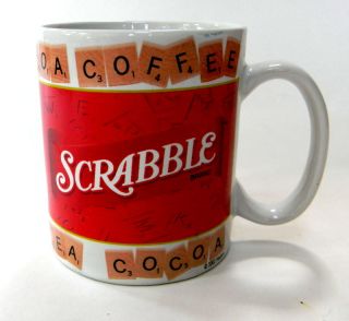 Scrabble Tile Cup Mug Coffee Tea
