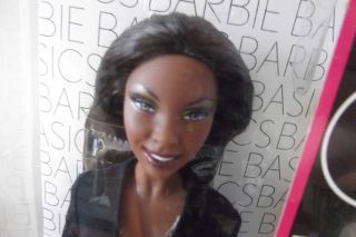 Black Label Barbie Basics Model 10 Collection 001 AA Black Doll