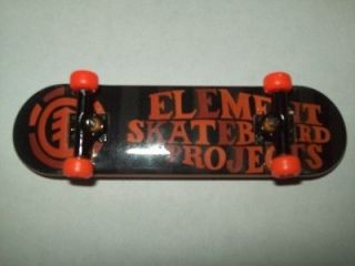 Rare Element tech deck fingerboard (Orange/black)