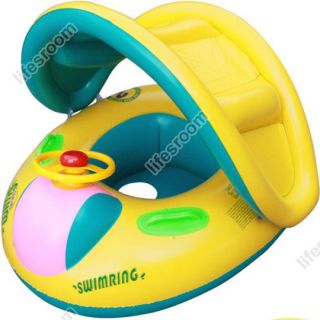Baby Kids Toddler Swim Swimming Pool Boat Ring Raft Float Tube Seat