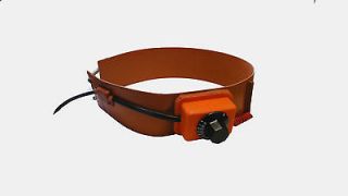 120V / 1,000W Silicon Band Metal Oil / WVO Drum Heater Barrel  NEW