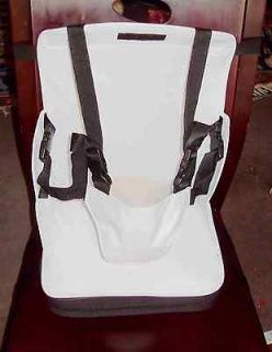Baby Toddler High Chair Booster Seat Portable Foldup White