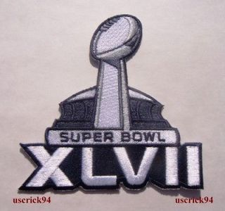 Super Bowl Superbowl 47 XLVII Patch