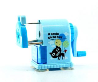 Little Girl & Boy Manual pencil sharpener Blue
