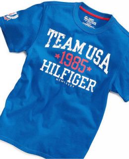 Tommy Hilfiger Team USA baby boy blue tee shirt sz. 6 NWT New