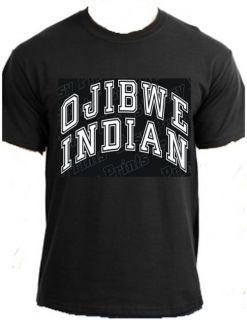 OJIBWE INDIAN Native American Indian powwow trading post clothing t