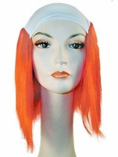 Bald Straight Hair Clown Tramp Lacey Costume Wig Cloth