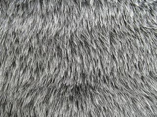 BADGER FUN FUR FAUX FABRIC MATERIAL 150CM WIDE SOLD BY 1/2 METRE OR