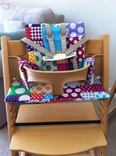 Cushion Sets Custom Made to fit Tripp Trapp Wooden Highchair