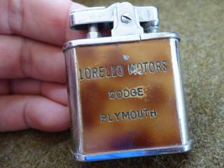 VINTAGE Lorello Motors Dodge / Plymouth Lighter