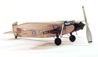 #210 Dumas 17½” Wingspan Balsa Wood Model Airplane Kit Rubber Pd