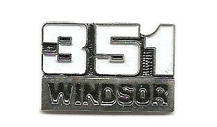 Ford 351 WINDSOR Hat / Lapel Pin