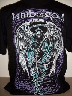 Lamb Of God Reaper T Shirt Size S   3 XL new Metal Band