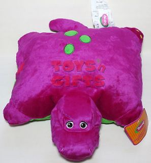 New Barney Stuffed Plush Doll Toy Pillow Cushion W/ Tag
