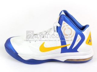 Nike Air Max Hyper Aggressor X White/Gold Roy al Basketball Shoes 2012