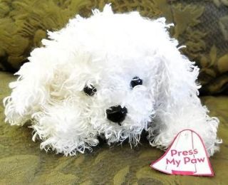 13 Barbie Hug & Heal Pet Doctor White Maltese Talking Dog w/Nose That