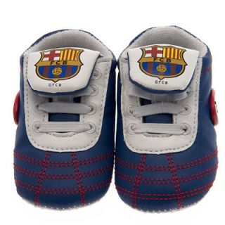 FC Barcelona Official Product Baby Toddler Crib Shoe 0   12 Months