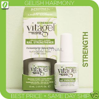 VITAGEL STRENGTH GELISH Harmony Base Coat Vitamin Nail Strengthener UV