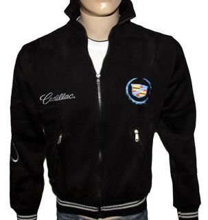 Cadillac fleece jacket / blouson / parka   embroidered logos