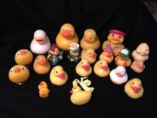Lot of 21 rubber ducks Must see