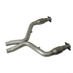BBK Performance 1810 X Pipe With Cats Ford Mustang 79 93