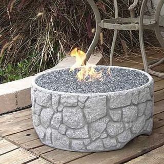 Revaire Portable Gas Fire Pit Firepit Complete Ready to Use Works LP