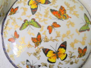 Baum Bros. Formalities Butterfly Collection Covered Round Dish Monarch