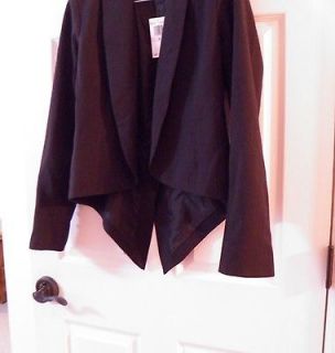 BB DAKOTA Ladies Tuxedo Jacket With Tails Black Size 6 New NWT