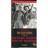 The Lost Patrol (1934) $1.99 VHS BORIS KARLOFF,VICTOR McLAGLEN,REGIN