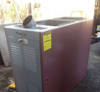 , Thermopride. Very Good Condition; Becket Burner, Lowboy,front Flue