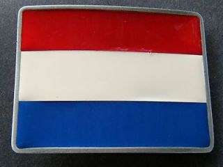 Netherlands Holland Amsterdam Dutch Flag Belt Buckles Boucle de