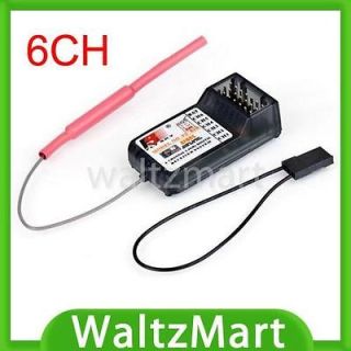  R6B 6CH 2.4Ghz Receiver CT6B TH9x Transmitter RC Helicopter Airplane