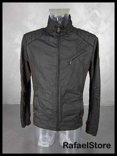 BELSTAFF Mens Jacket L 715345 H Rider Cardigan Man Deep Brown Luxury